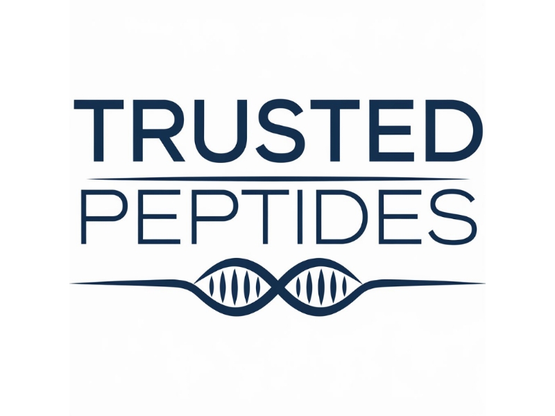 Trusted Peptides logo design by D_king