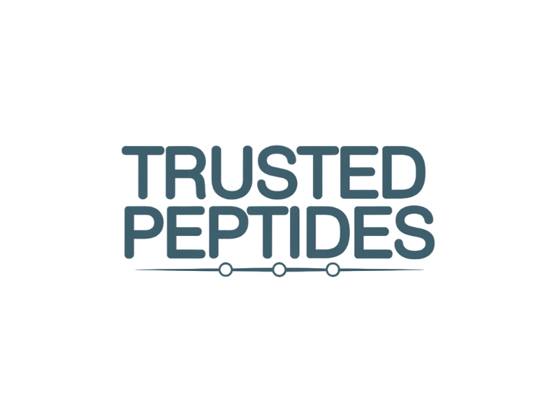 Trusted Peptides logo design by D_king
