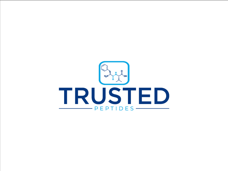 Trusted Peptides logo design by HSDesign