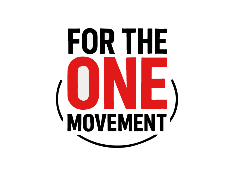 For The One Movement logo design by Bibek Nag