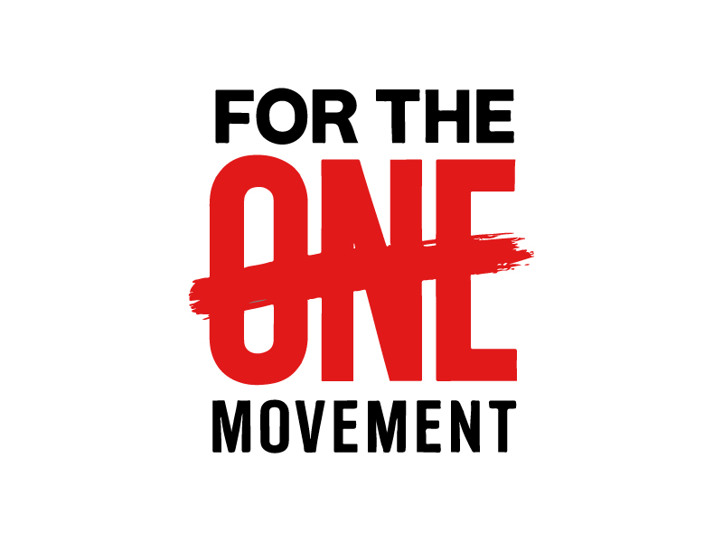 For The One Movement logo design by Bibek Nag
