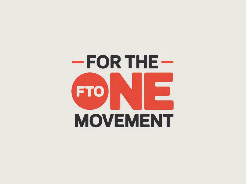 For The One Movement logo design by uenak