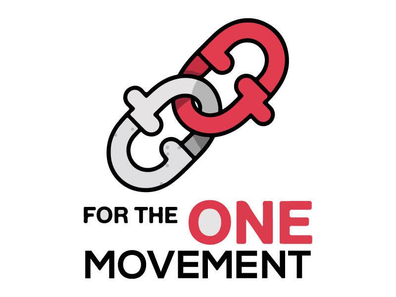 For The One Movement logo design by Suvendu