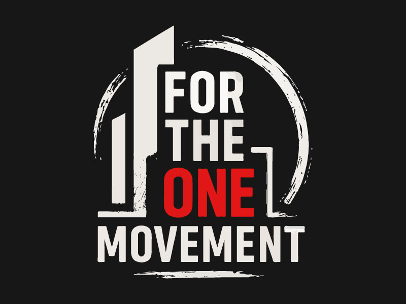 For The One Movement logo design by Rahul Biswas