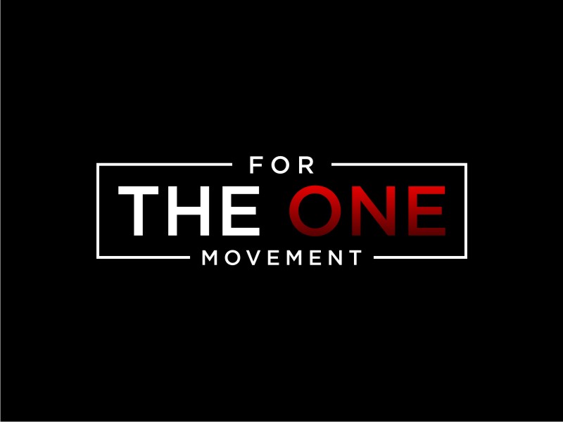 For The One Movement logo design by Artomoro
