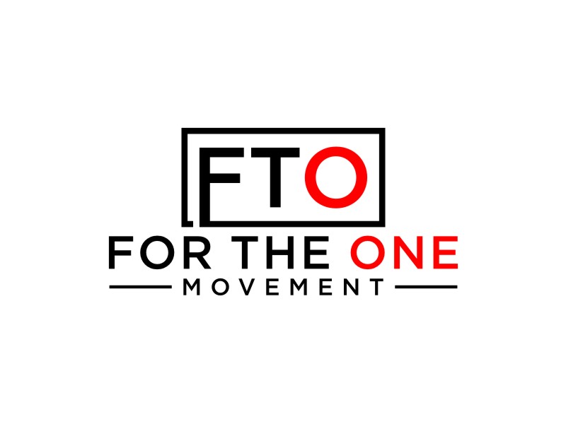 For The One Movement logo design by Artomoro