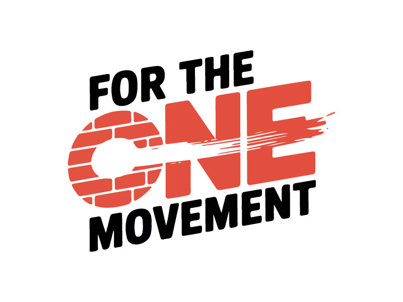 For The One Movement logo design by Rahul Biswas