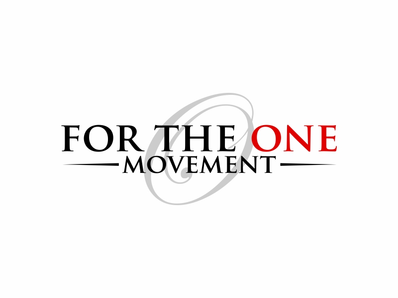 For The One Movement logo design by qqdesigns