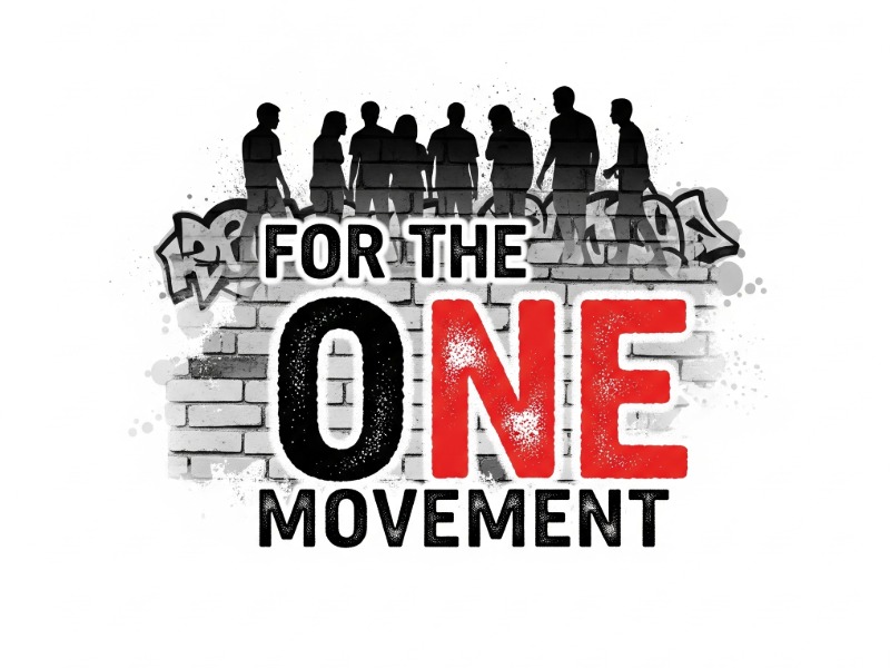 For The One Movement logo design by grea8design