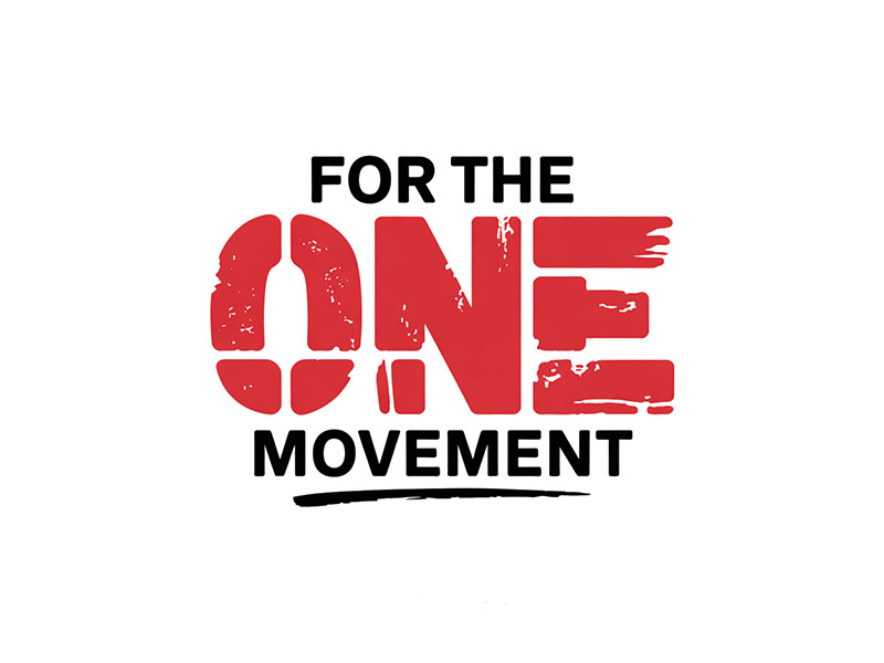 For The One Movement logo design by IamSoya