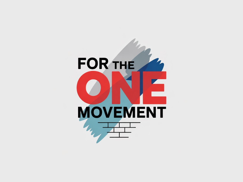 For The One Movement logo design by Poki