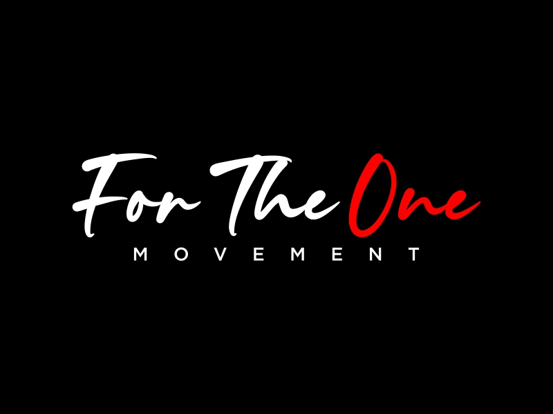 For The One Movement logo design by yunda