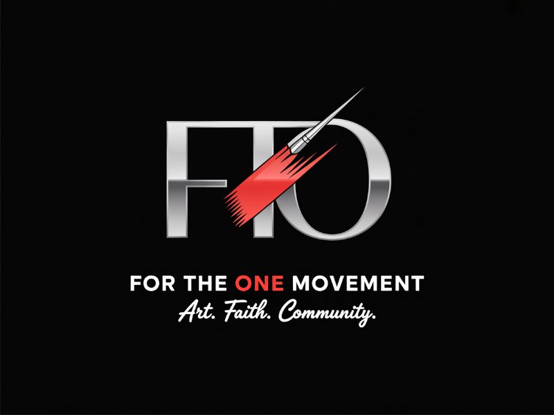 For The One Movement logo design by XenaArt