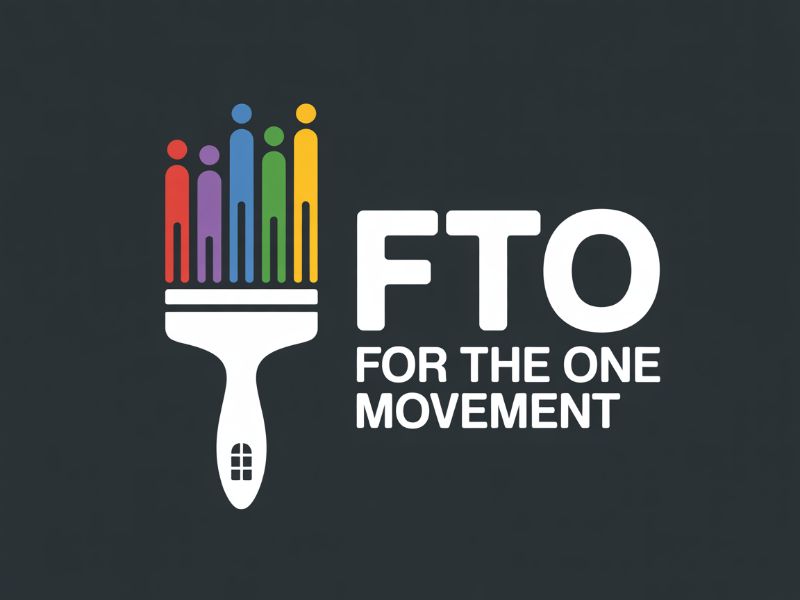 For The One Movement logo design by Paradiseg