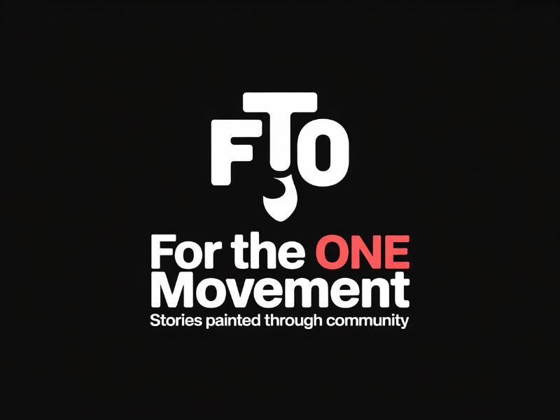 For The One Movement logo design by Paradiseg