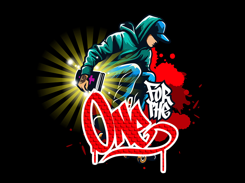For The One Movement logo design by gitzart