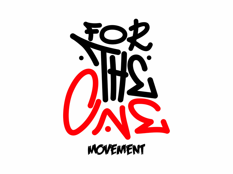 For The One Movement logo design by gitzart