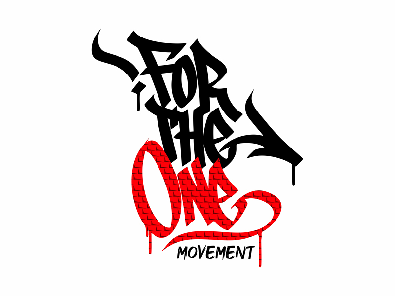For The One Movement logo design by gitzart