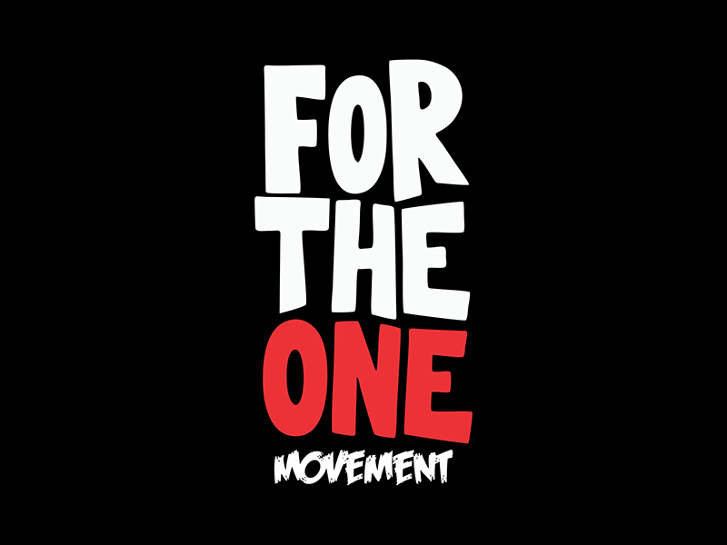 For The One Movement logo design by gitzart