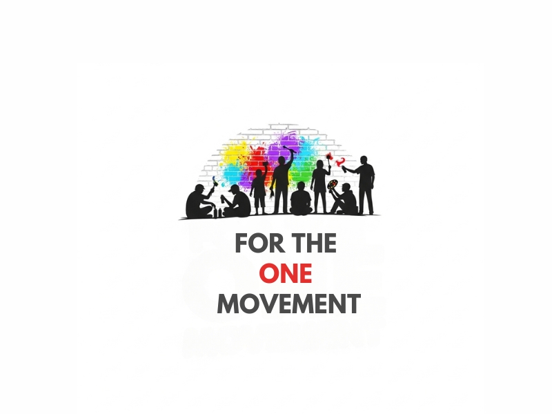 For The One Movement logo design by Michael Luutu