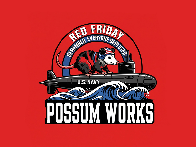 Possum Works logo design by jandu