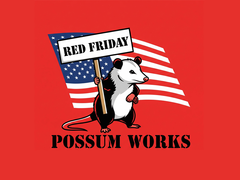 Possum Works logo design by jandu