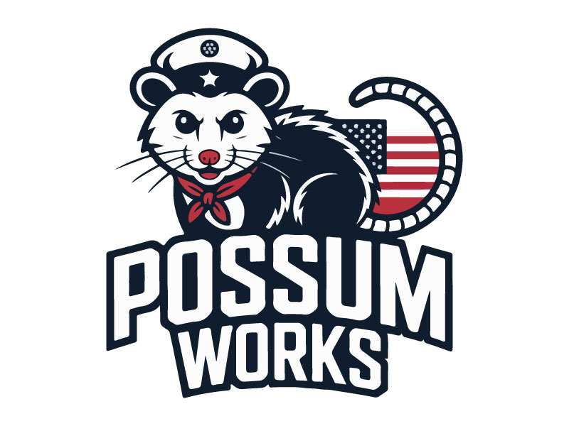 Possum Works logo design by Suvendu