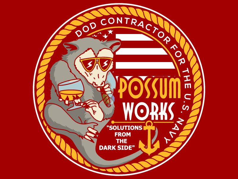 Possum Works logo design by LogoQueen