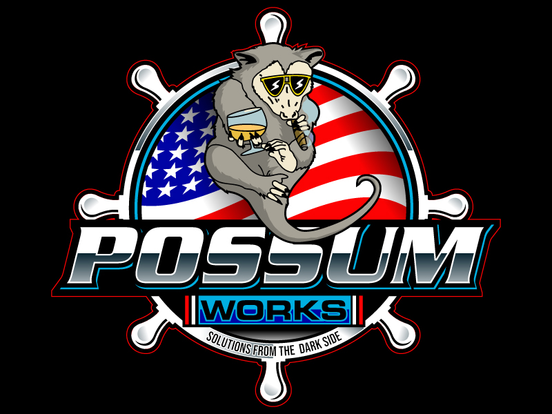 Possum Works logo design by LogoQueen