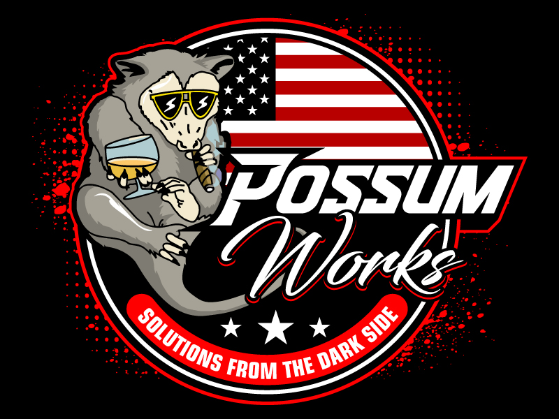 Possum Works logo design by Gilate