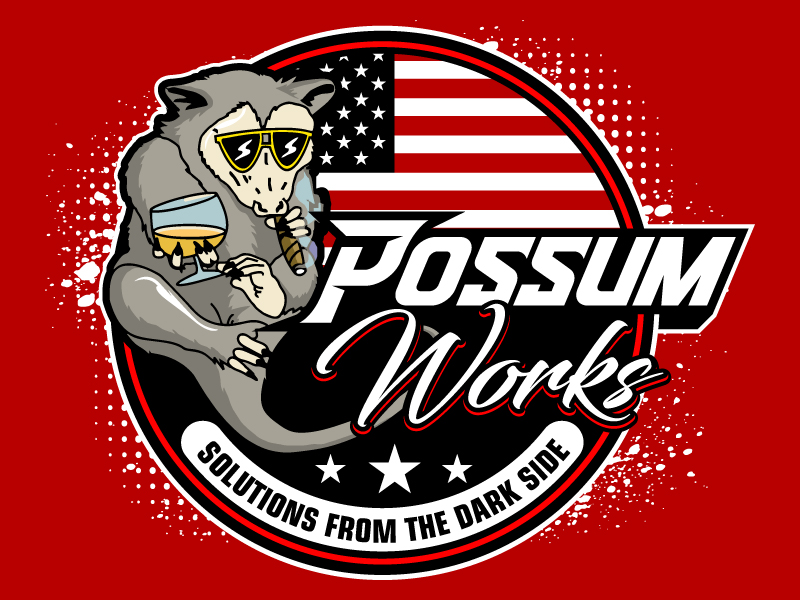 Possum Works logo design by Gilate