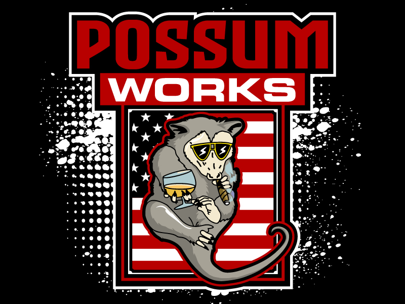 Possum Works logo design by Gilate
