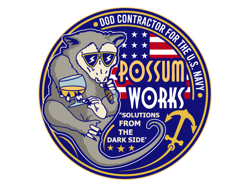 Possum Works logo design by Gilate