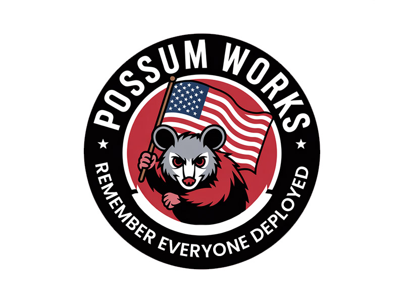 Possum Works logo design by IamSoya