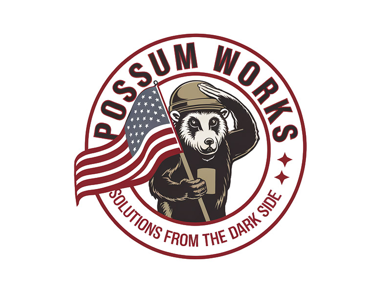 Possum Works logo design by IamSoya
