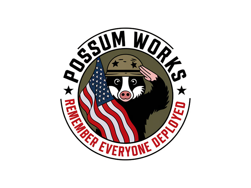 Possum Works logo design by IamSoya