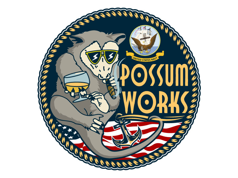 Possum Works logo design by Gilate