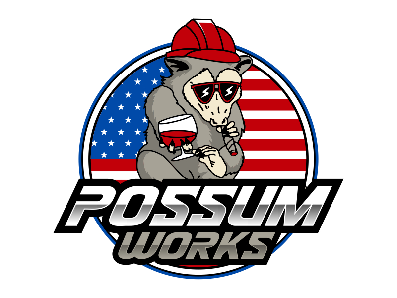 Possum Works logo design by Yulioart