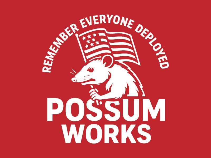 Possum Works logo design by M Fariid