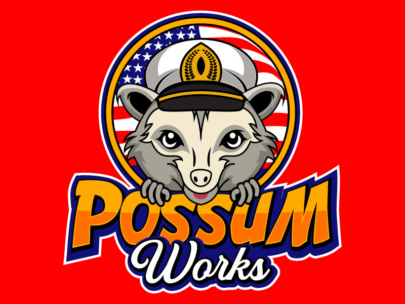 Possum Works logo design by Gilate