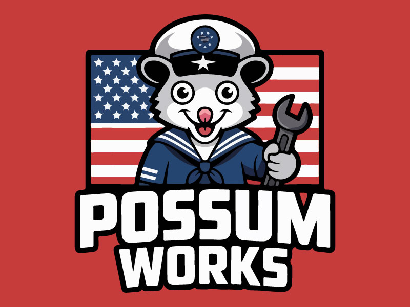Possum Works logo design by Rahul Biswas