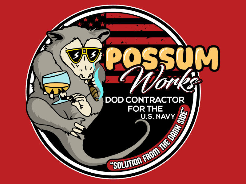 Possum Works logo design by Gilate