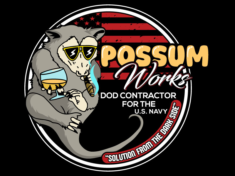 Possum Works logo design by Gilate
