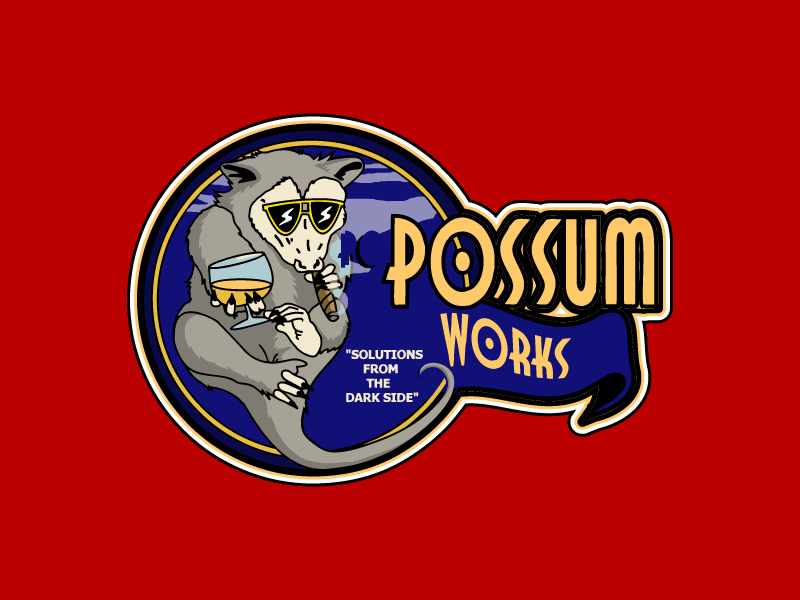 Possum Works logo design by Koushik