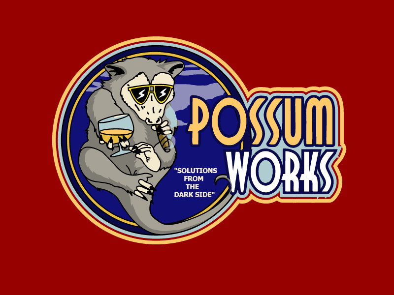 Possum Works logo design by Koushik