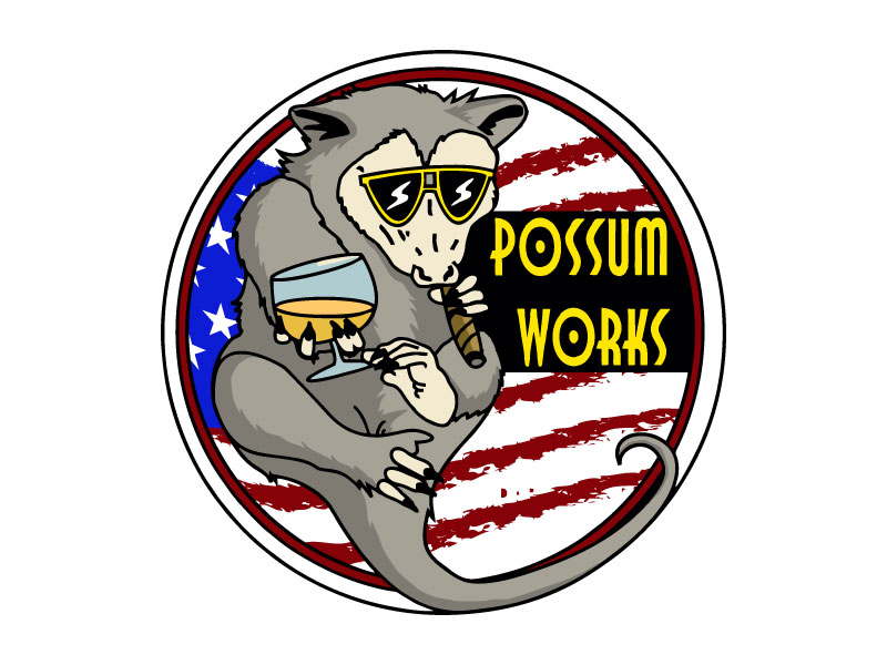 Possum Works logo design by Gilate