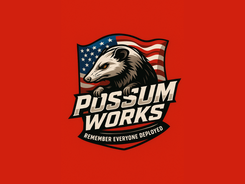 Possum Works logo design by joseemman