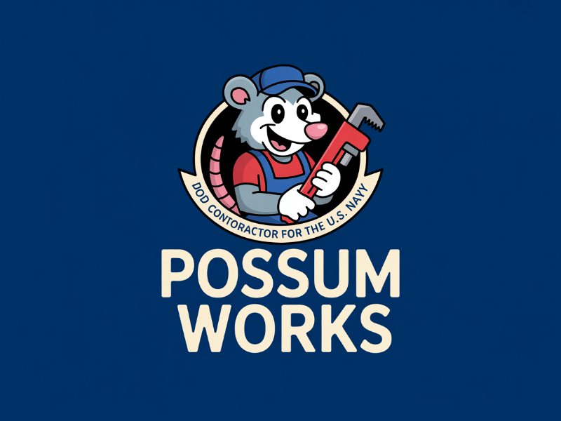 Possum Works logo design by Ayamas