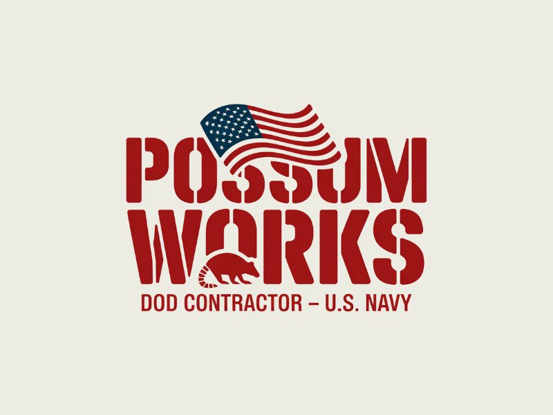 Possum Works logo design by Ayamas