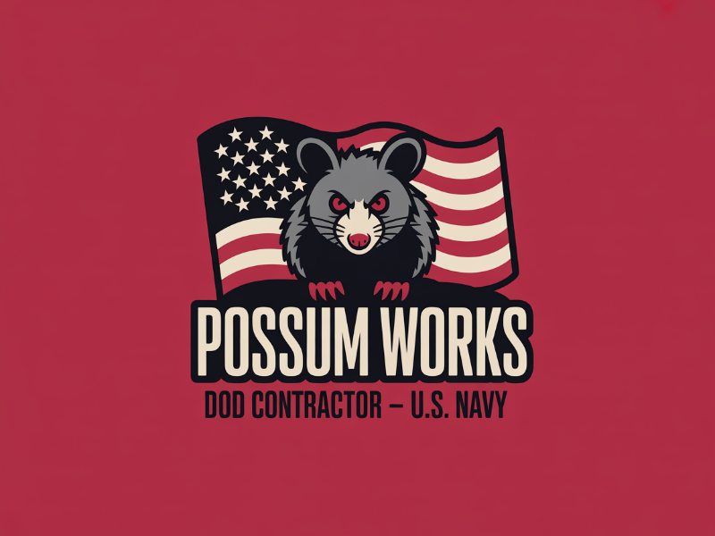 Possum Works logo design by Paradiseg